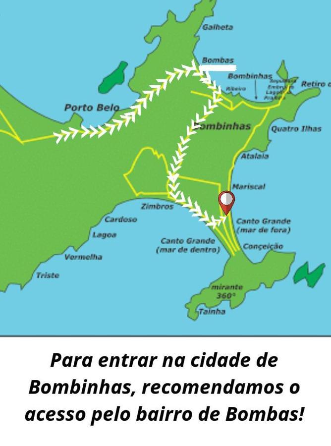 Itaigara 80 Metros Da Praia Bombinhas Exterior foto